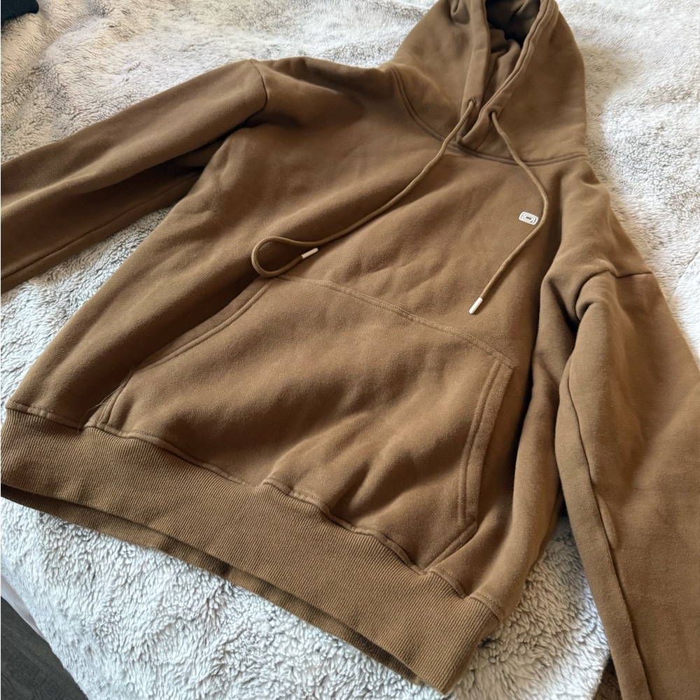 Classic Tan Hoodie Sweater